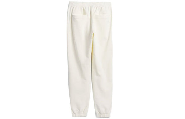 Спортивные штаны adidas originals x Pharrell Williams Crossover Solid Color Loose Bundle Feet Sports Pants/Trousers/Joggers White, белый — фото 2