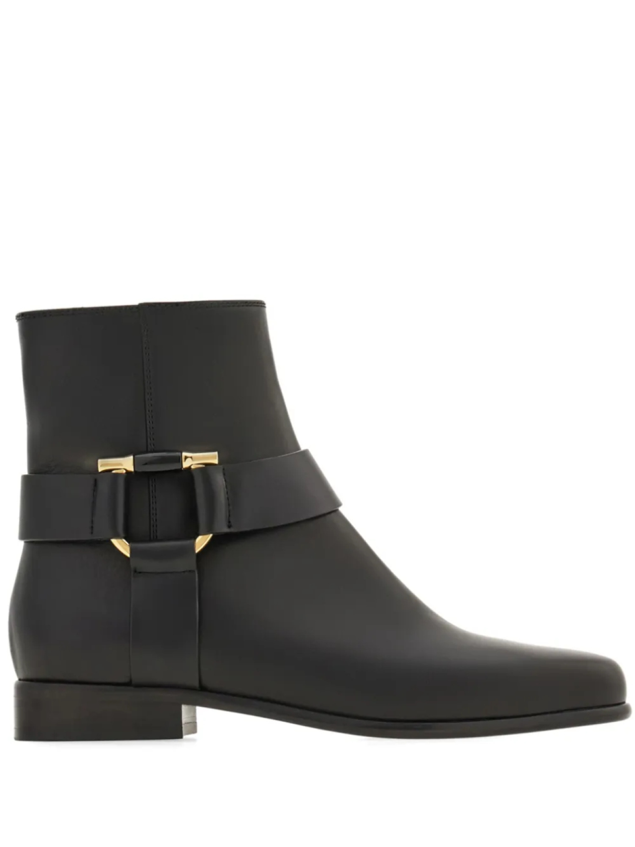 Ботильоны Gancini Ferragamo, черный