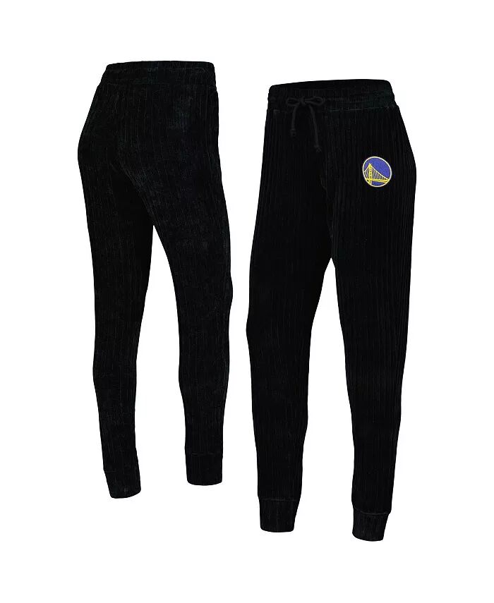 

Женские черные брюки Golden State Warriors Linger College Concepts