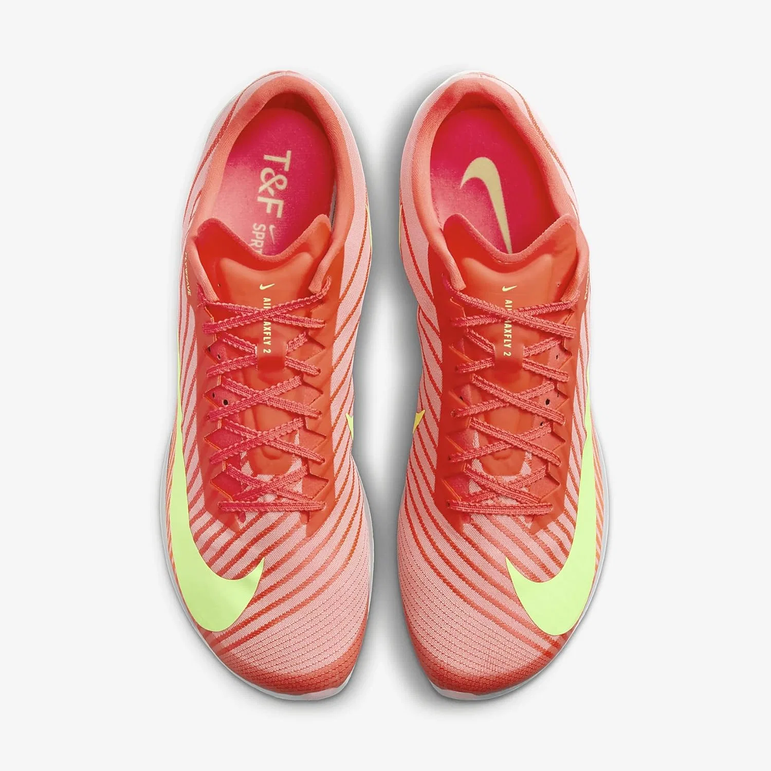 Кроссовки Nike Maxfly 2 унисекс (102 - Белый/Черный-Ярко-Еловый-Елевато-Зеленый) — фото 4