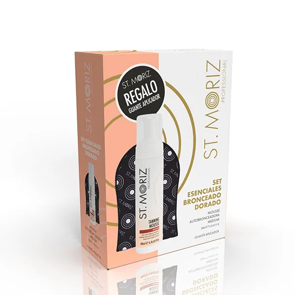 

Мусс для автозагара + перчатка Set Esenciales Bronceado Dorado St Moriz, 1 UD