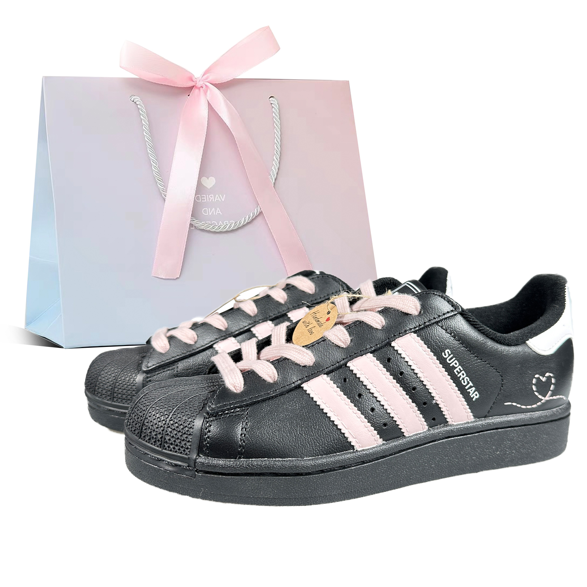 

Детские кроссовки для скейтбординга Superstar 2 для подростков Adidas Originals, черный