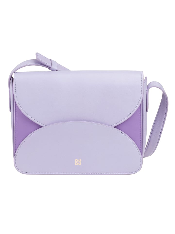 

Сумка через плечо Cefalonia, кожа, 21 см, в прованс-сиреневом цвете DuDu