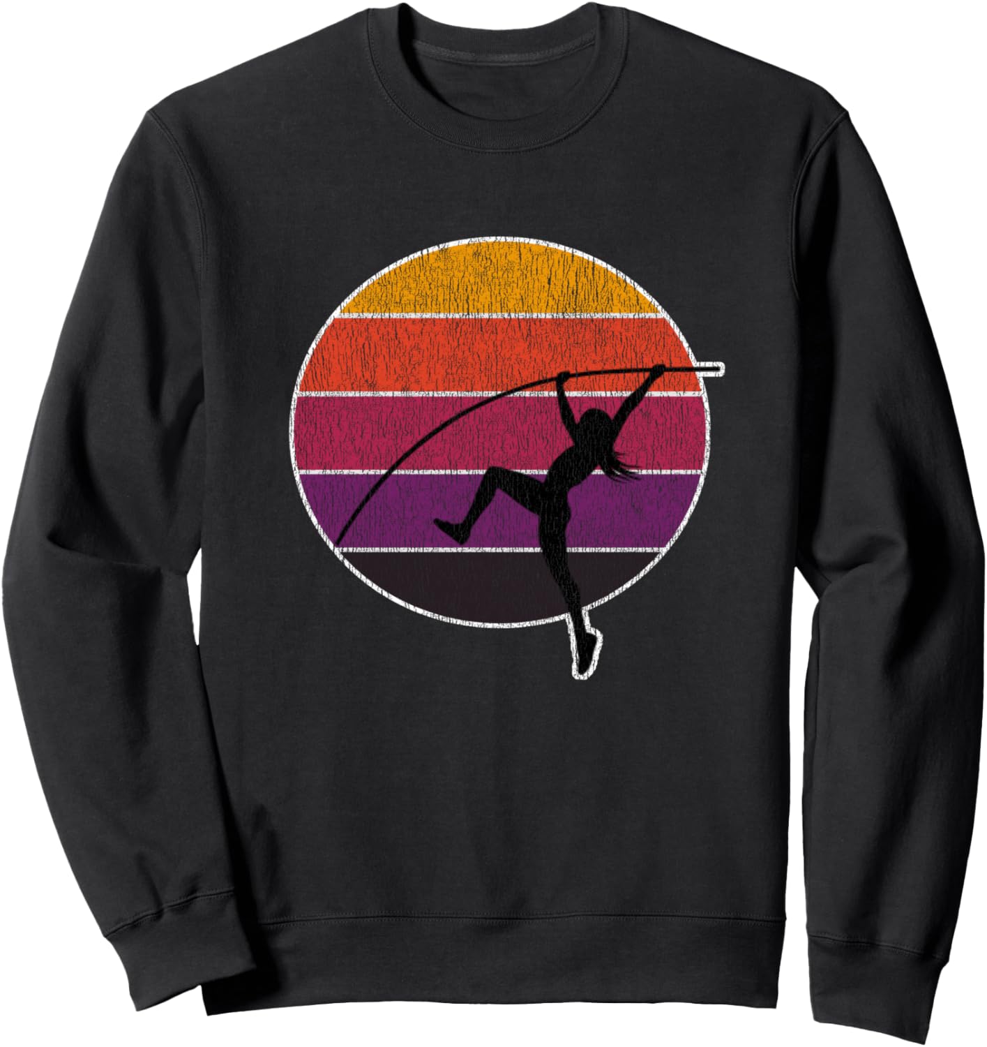 

Толстовка с винтажным принтом «Прыжки в высоту с шестом» Pole Vaulting T-Shirts, Hoodies, And Gifts, черный