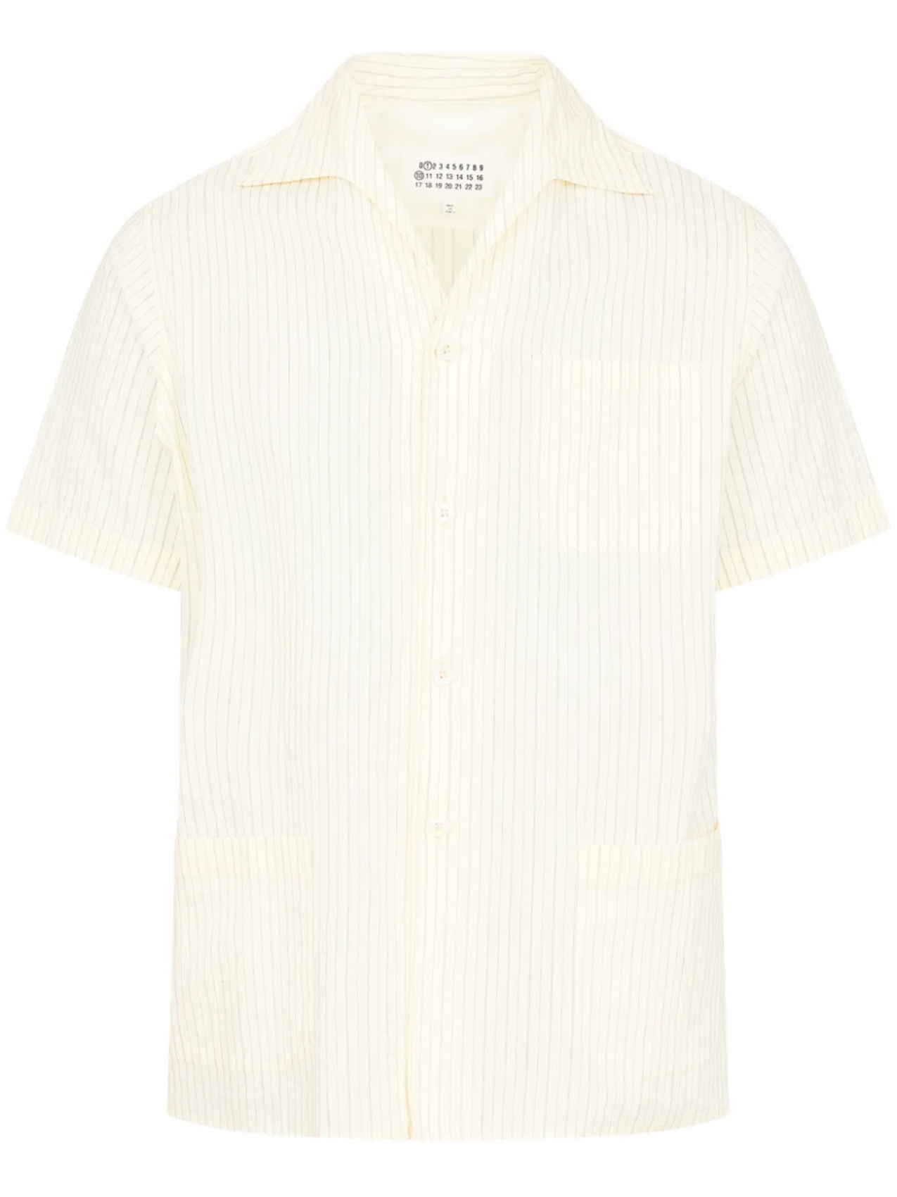 

Maison Margiela рубашка с короткими рукавами, белый