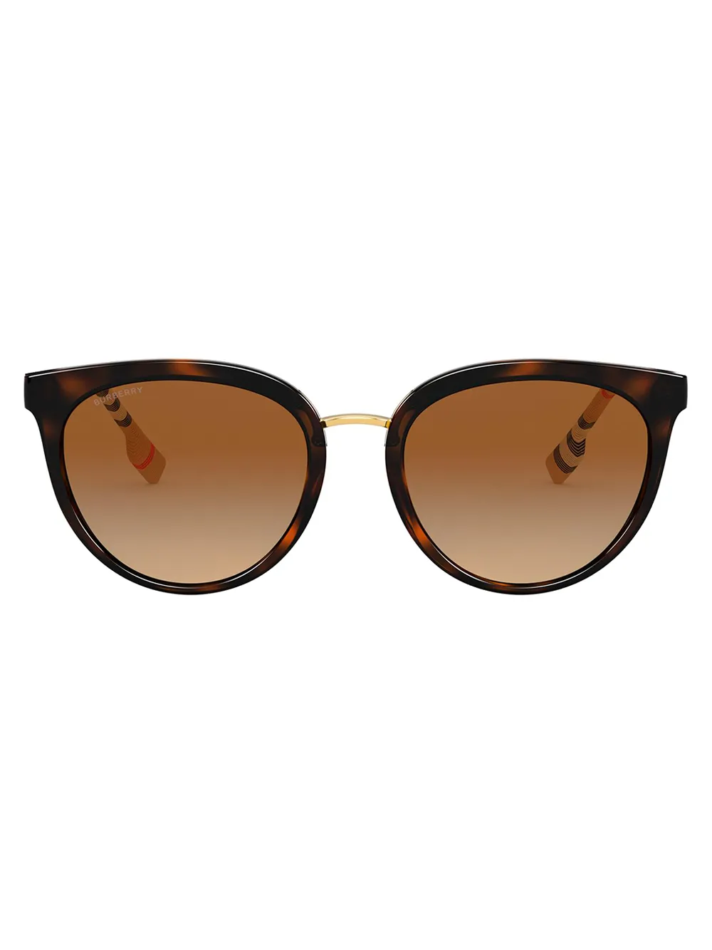 

Солнцезащитные очки Willow в оправе панто Burberry Eyewear, коричневый