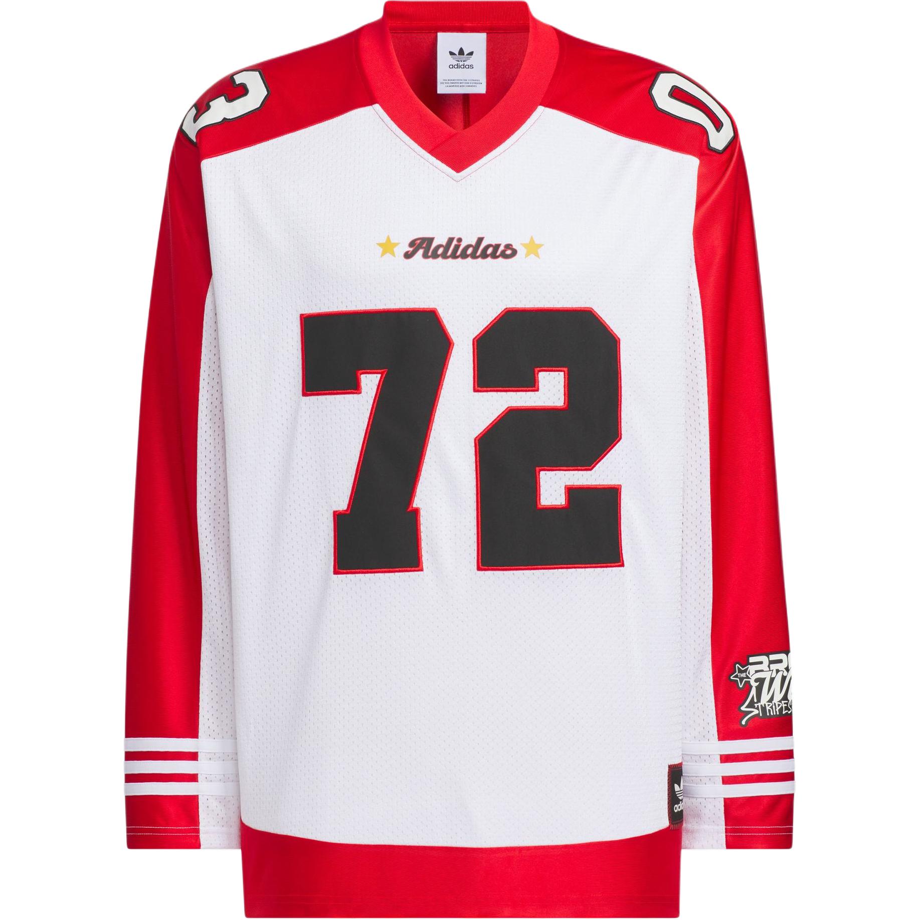 

Adidas Originals Футболка RETRO B BALL BBRTR LS Unisex белая/светло-алая, Белый, Adidas Originals Футболка RETRO B BALL BBRTR LS Unisex белая/светло-алая