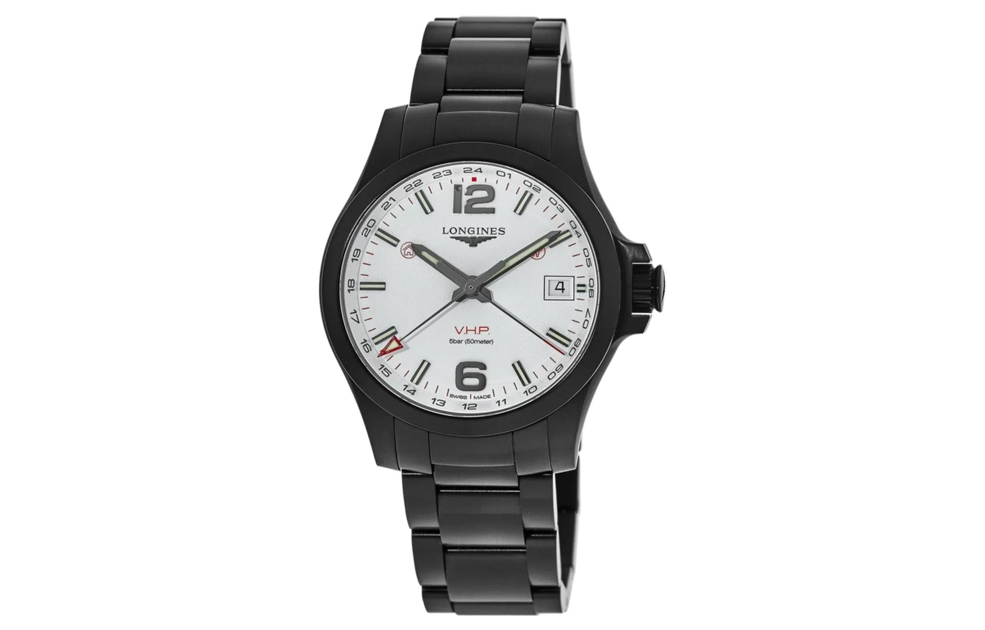 

LONGINES Часы Conquest V.H.P. Gmt L3.718.2.76.6, White Dial