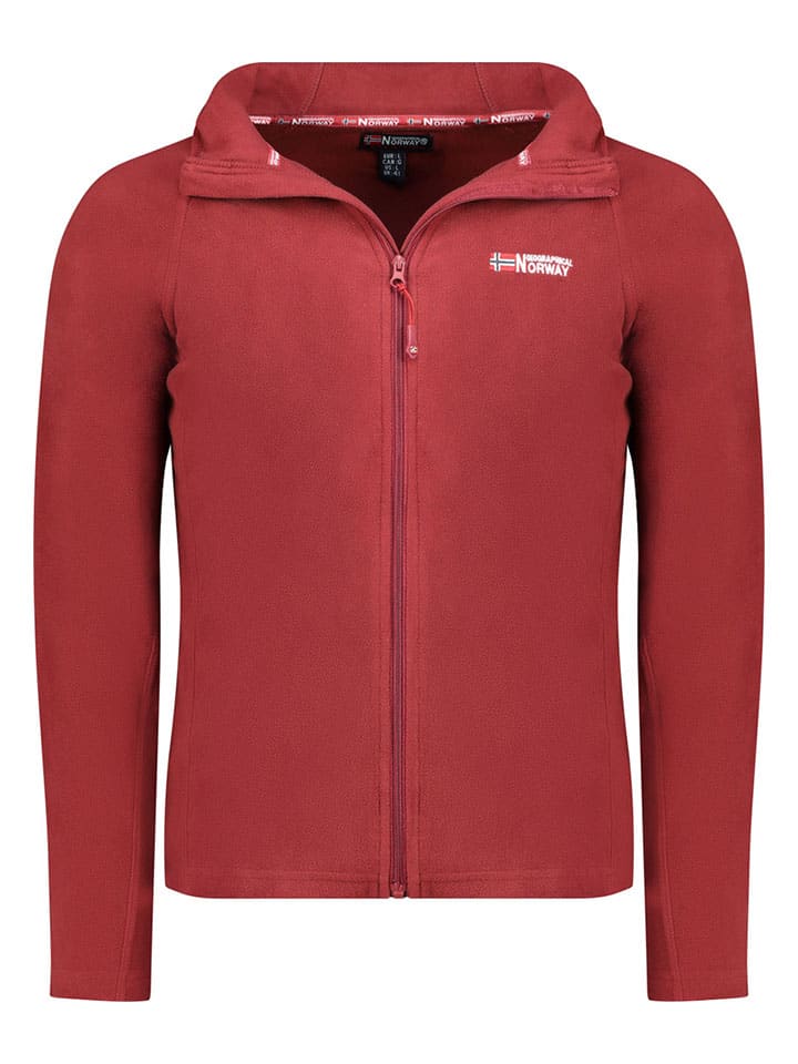 

Geographical Norway Флисовая куртка «Тугуд» бордового цвета