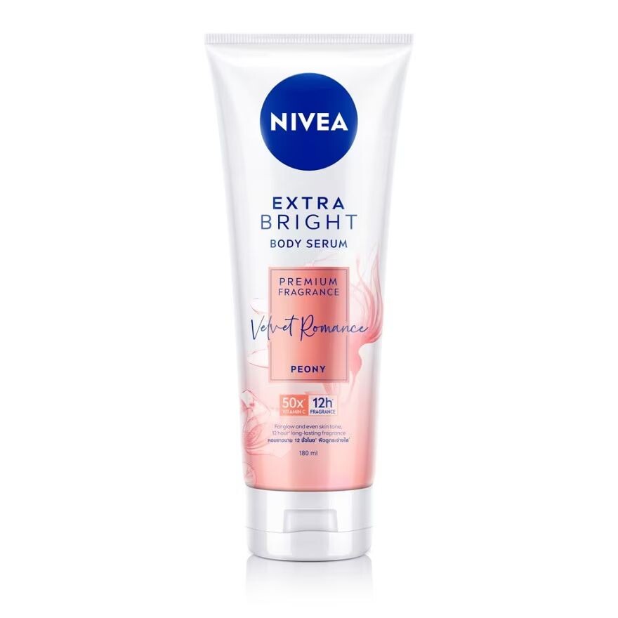 

Nivea Экстра яркая сыворотка для тела Премиум Аромат Бархат Романс Пион 180 мл, Orange