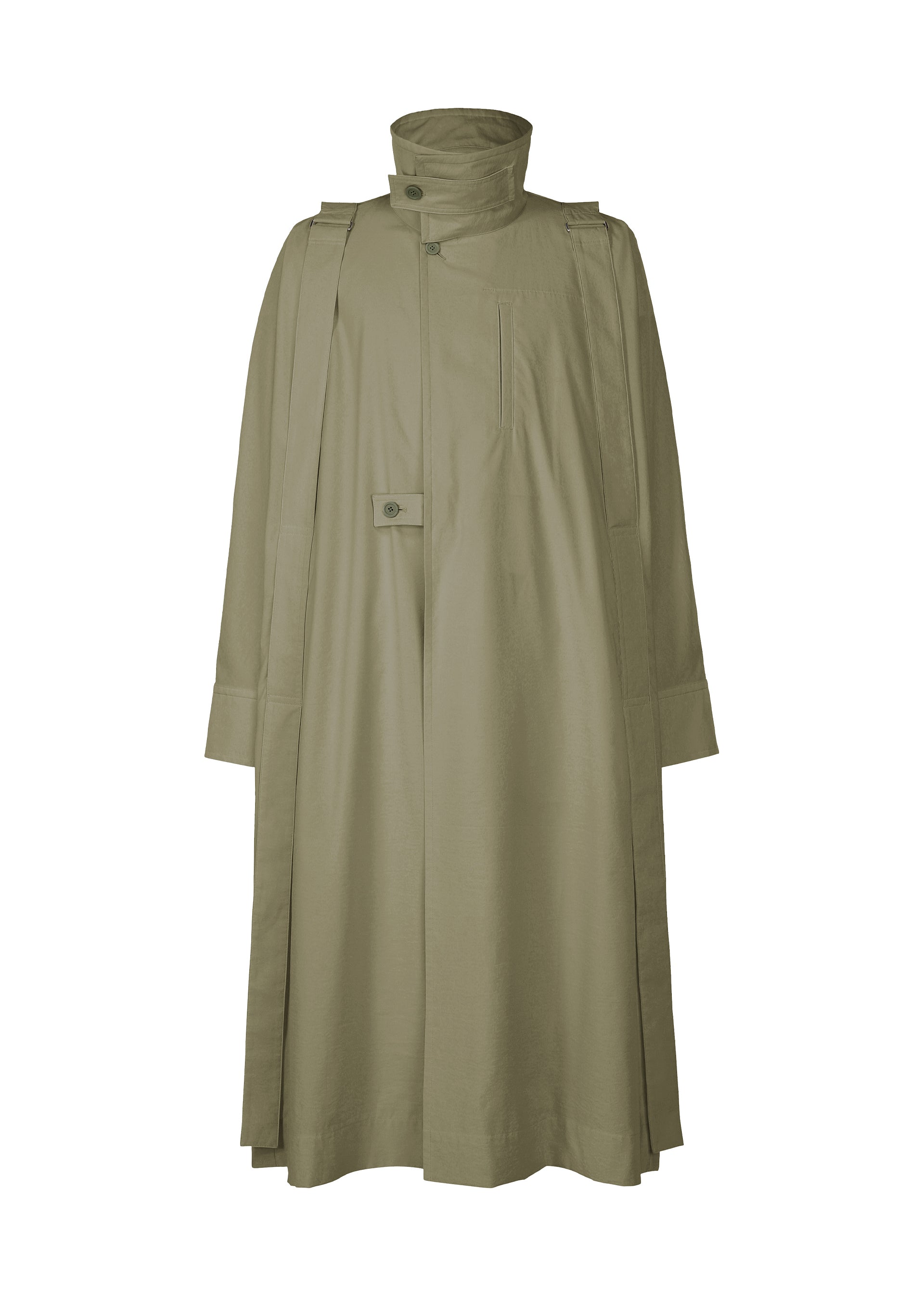 

Пальто parachute Homme Plissé Issey Miyake, хаки