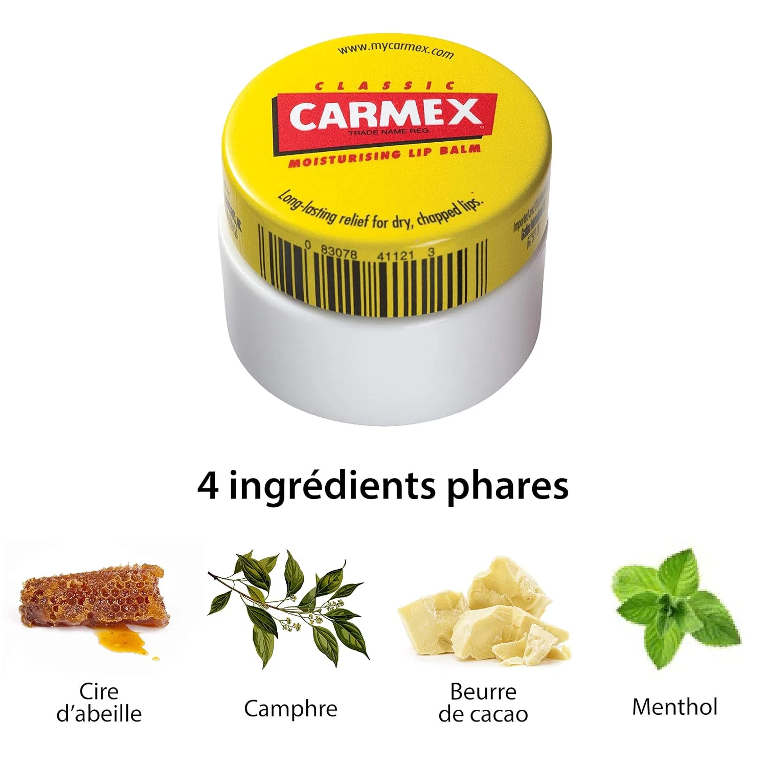 Классический бальзам для губ Carmex, 8.4 мл Carmex — фото 2