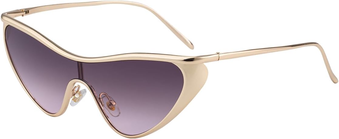 

Женские солнцезащитные очки «кошачий глаз», оправа с защитой от УФ-излучения, европейский дизайн, универсальные для повседневной носки и активного отдыха на природе GDKPJDT, 2