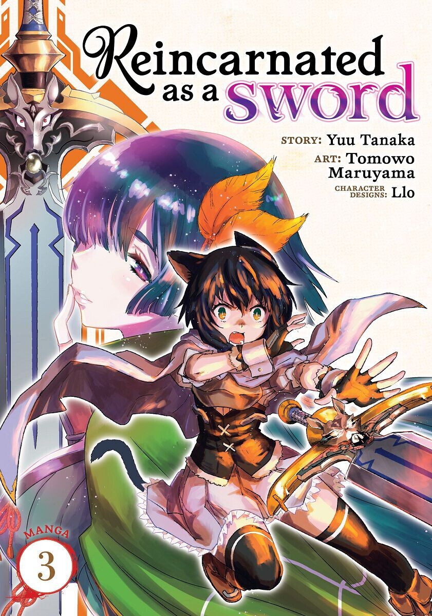

Манга Reincarnated as a Sword Manga Volume 3