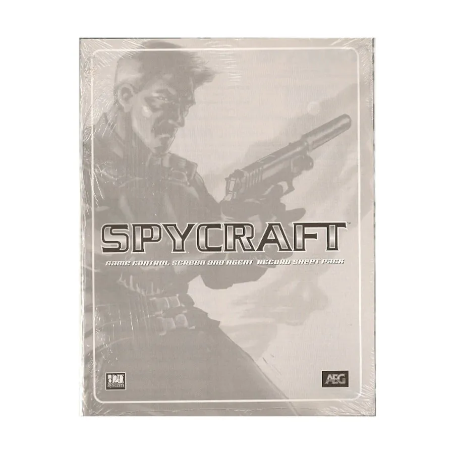 

Экран управления игрой и листы записей агентов, Spycraft 1.0 (d20)