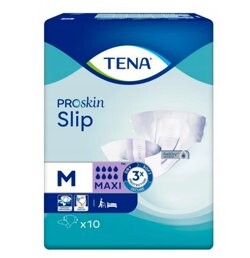 

Трусики-подгузники, размер М, 73-122 см, 10 шт. Tena Slip Proskin Maxi