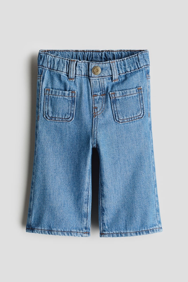 

Расклешенные джинсы H&M, синий
