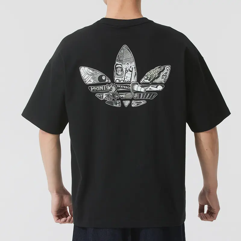 Футболка Adidas Originals City Skate, черный — фото 3