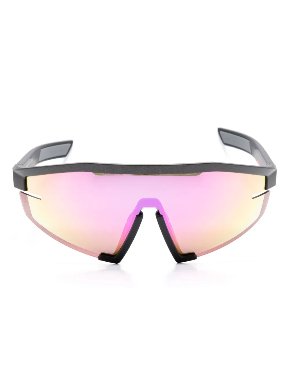 

Солнцезащитные очки Linea Rossa Impavid Prada Eyewear, серый
