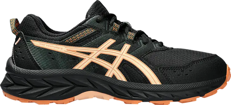 

Кроссовки Gel Venture 9 GS 'Black Apricot Crush', черный