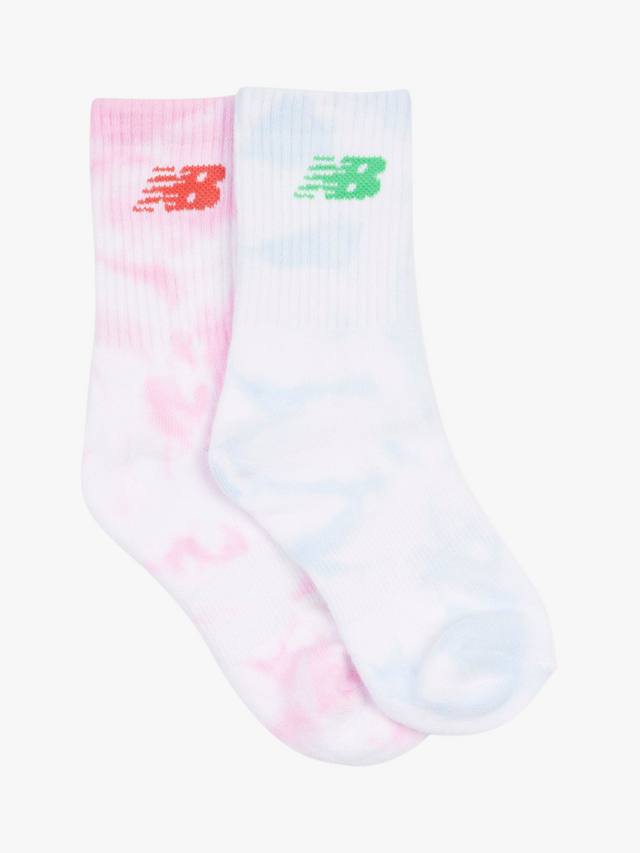 

Детские носки в стиле тай-дай New Balance, Pack of 2, Multi