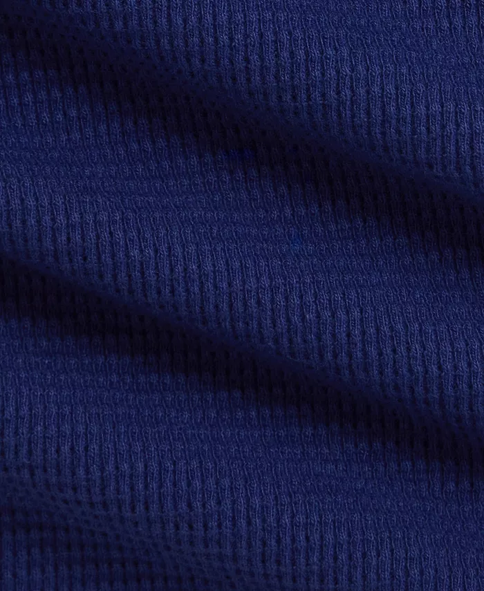 Детская футболка для мальчиков с вафельной вязкой Polo Ralph Lauren, синий — фото 3