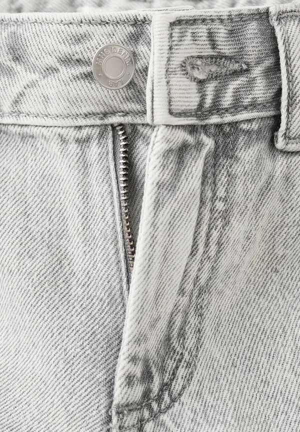 Детские джинсовые шорты Mango Kids, Grey Denim — фото 4