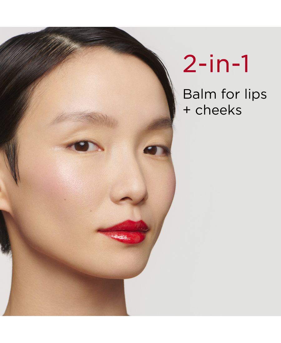 Бальзам для губ и щек Lip Perfector 2-в-1 Clarins, цвет pomegranate glow — фото 4