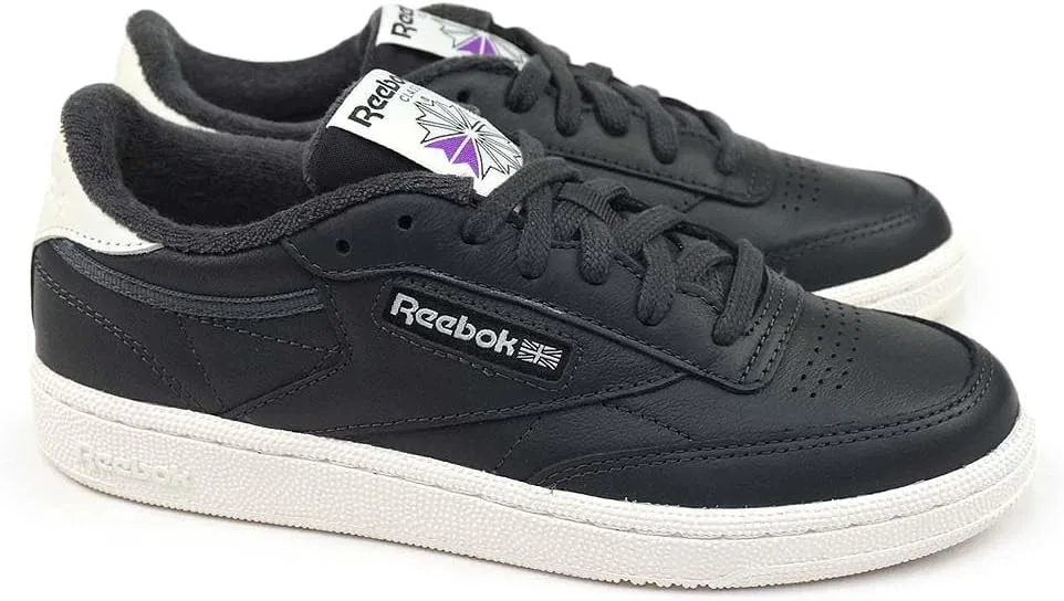 Кроссовки мужские Reebok Workout Low Classic, цвет Black/Chalk/Purplerave
