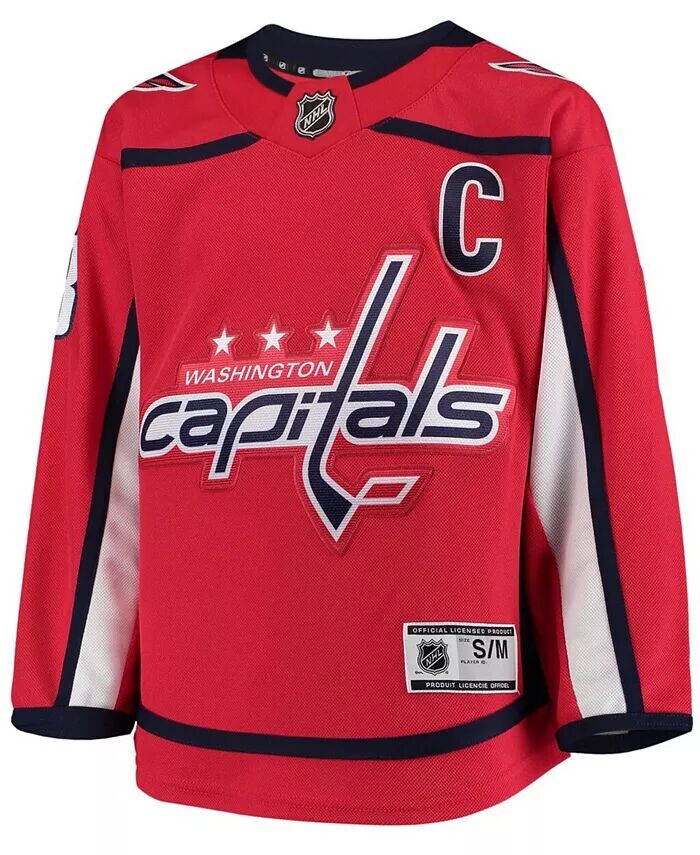 Биг Бойз Александр Овечкин Red Washington Capitals Home Джерси Премьер-игрока Outerstuff — фото 3