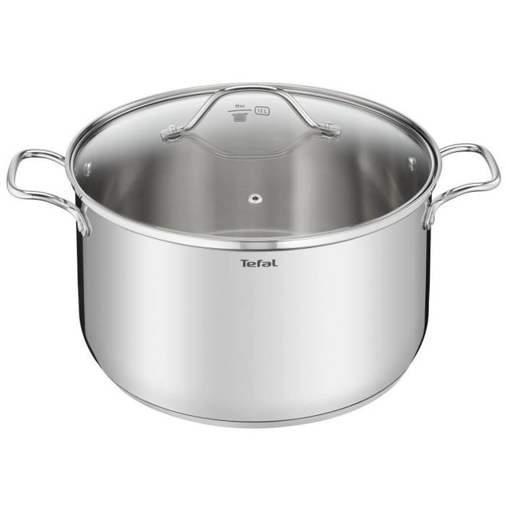 

Кастрюля Tefal Intuition B90875 с крышкой, нержавеющая сталь, диаметр 36 см, подходит для индукционных плит