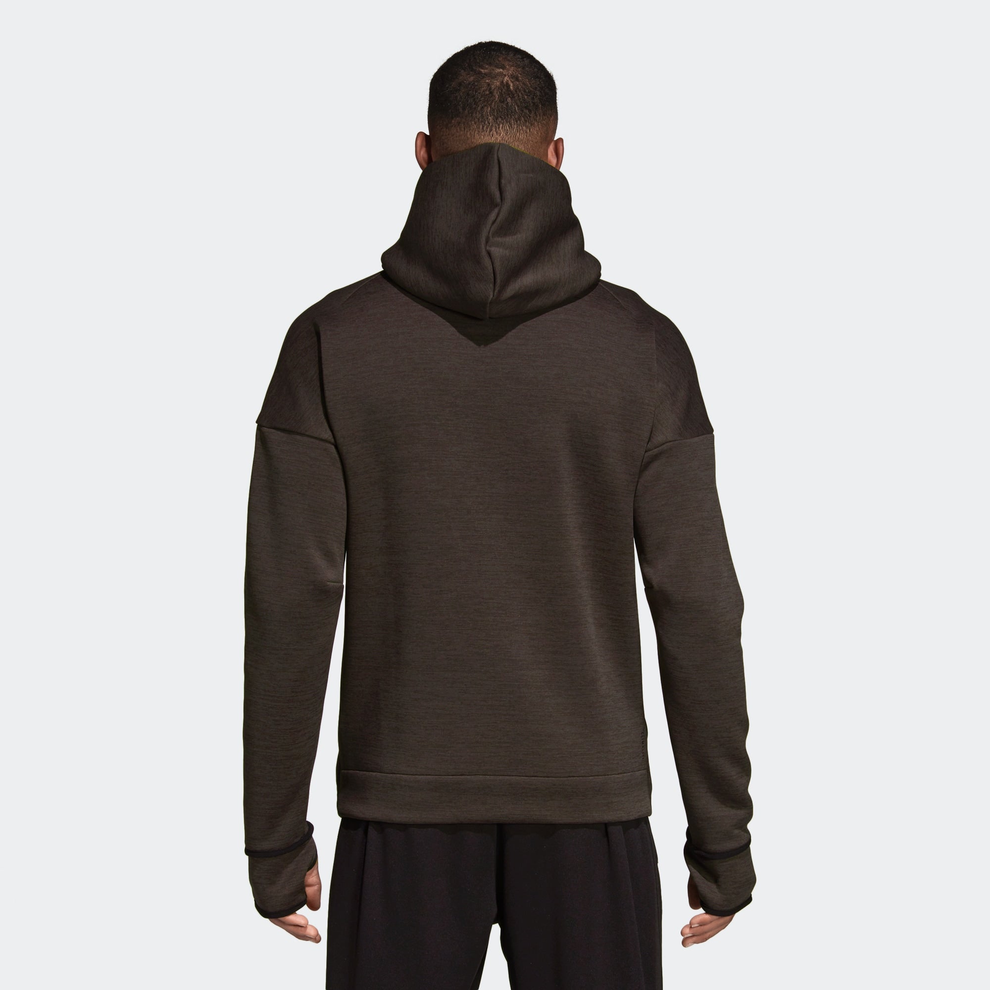 Куртка adidas Juve Zne Hd Fr Logo DS8856, черный — фото 4