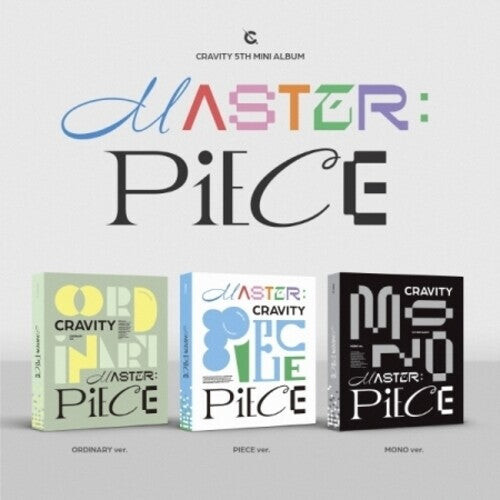 

CD диск Cravity: Master:Piece - Random Cover - incl. 96pg Photobook, Lyric Card + Photocard
