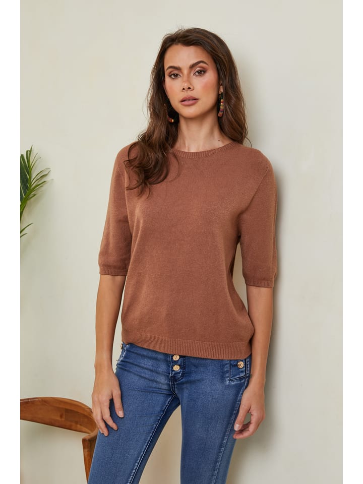 

Пуловер So Cachemire, светло-коричневый