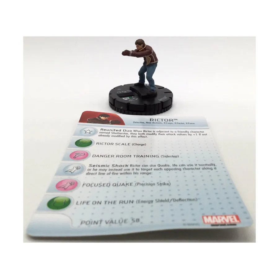 

Риктор (К), Marvel HeroClix - Wolverine and the X-Men - Singles