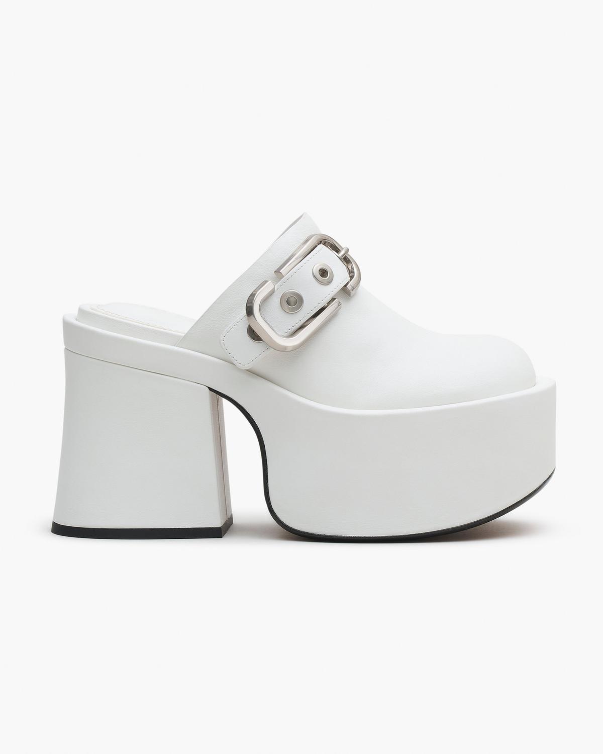 Кожаные сабо Marc Jacobs, белый