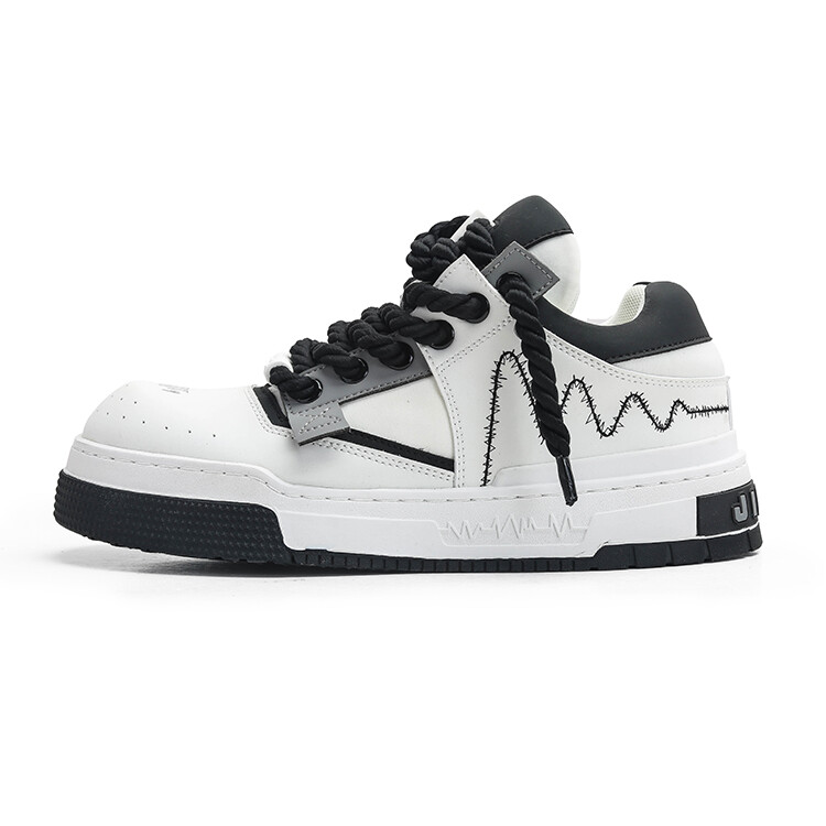 

Кроссовки Jifffly Skateboarding Shoes Unisex Low-top White, белый