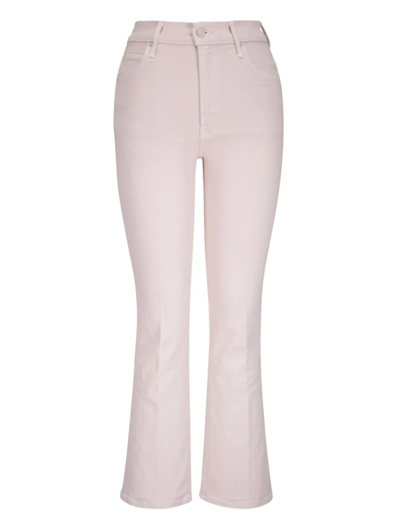 

Расклешенные джинсы MOTHER, розовый