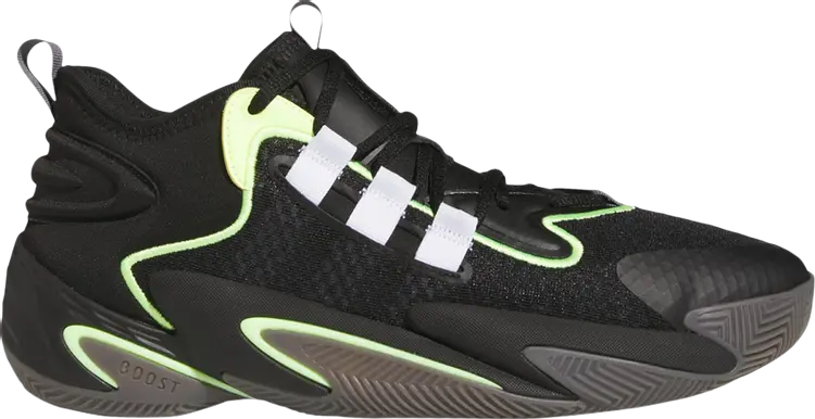 

Кроссовки BYW Select Boost 'Black Lime', черный