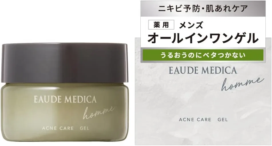 Гель для умывания Eau de Medica Homme от акне, 80 г, цитрусово-цветочный