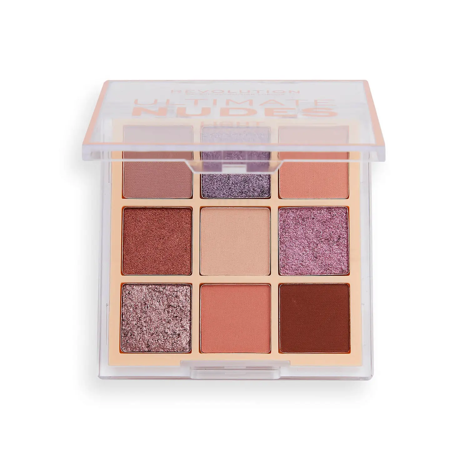 

Палетка теней Makeup Revolution Ultimate Nudes Shadow Palette Light