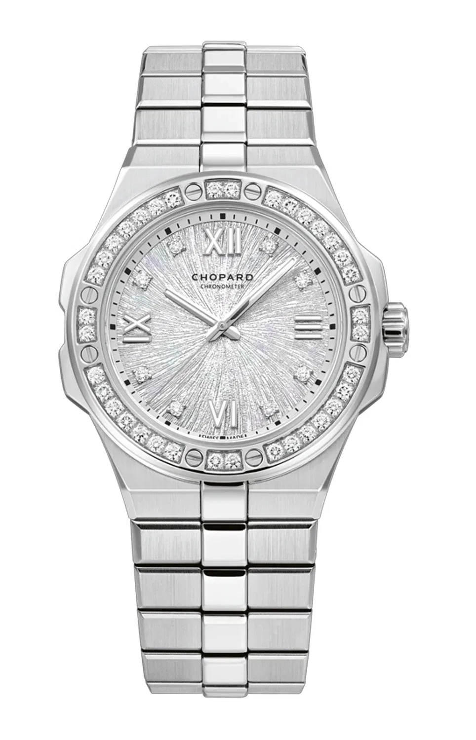 ALPINE EAGLE 36 ММ, АВТОМАТИЧЕСКИЕ, СТАЛЬ - 298601 CHOPARD, серебряный