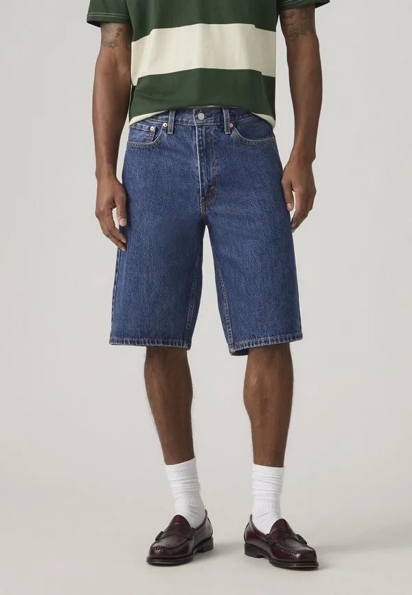 470 мешковатых шорт, джинсовые шорты Levi'S, Night Run