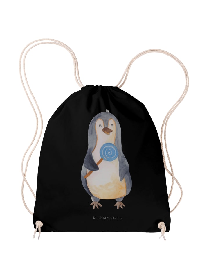 

Mr. & Mrs. Panda Рюкзак в виде пингвина-леденца без надписи, черный