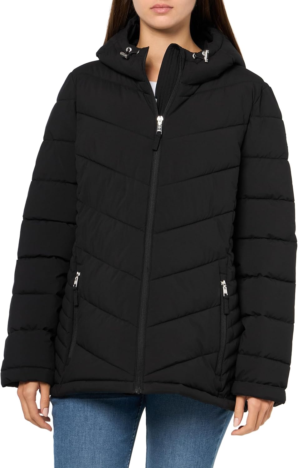 

Женское легкое повседневное пальто Tommy Hilfiger с возможностью упаковки, Black