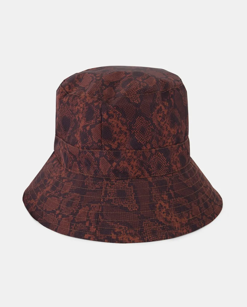 

Складная панама с принтом в виде змеи Latouche, коричневый