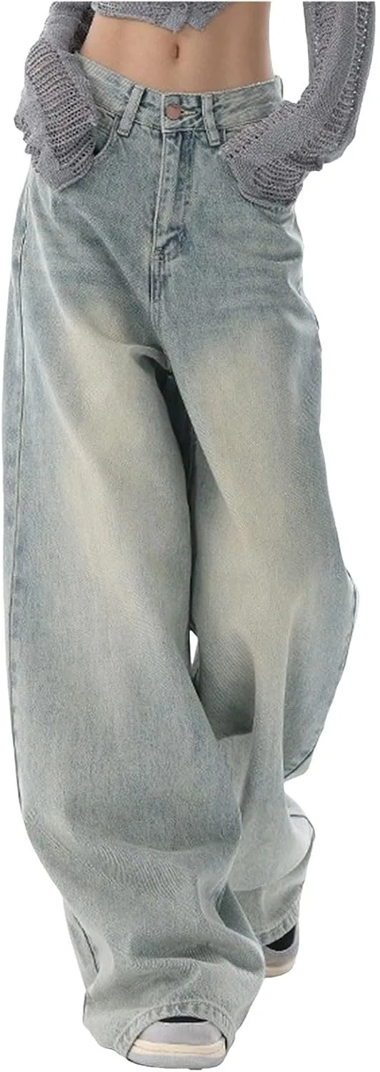 

Женские джинсы Wide Leg High Waist Baggy