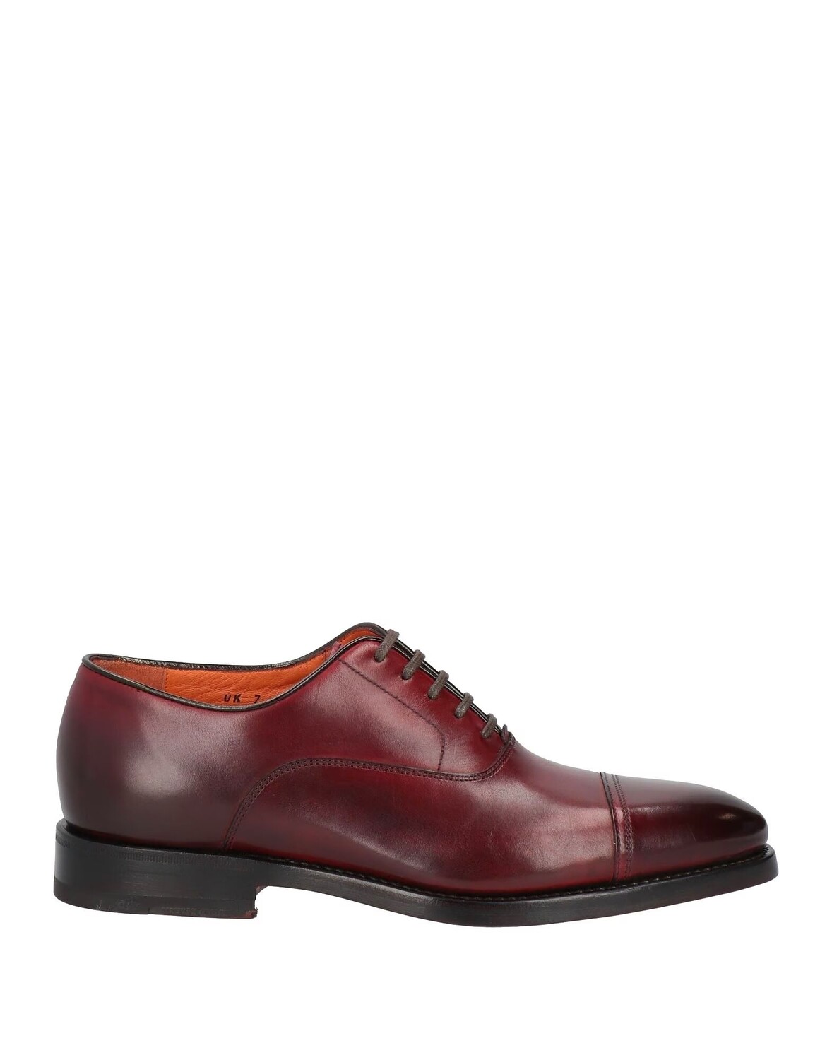 

Туфли на шнуровке Santoni, темно-коричневый