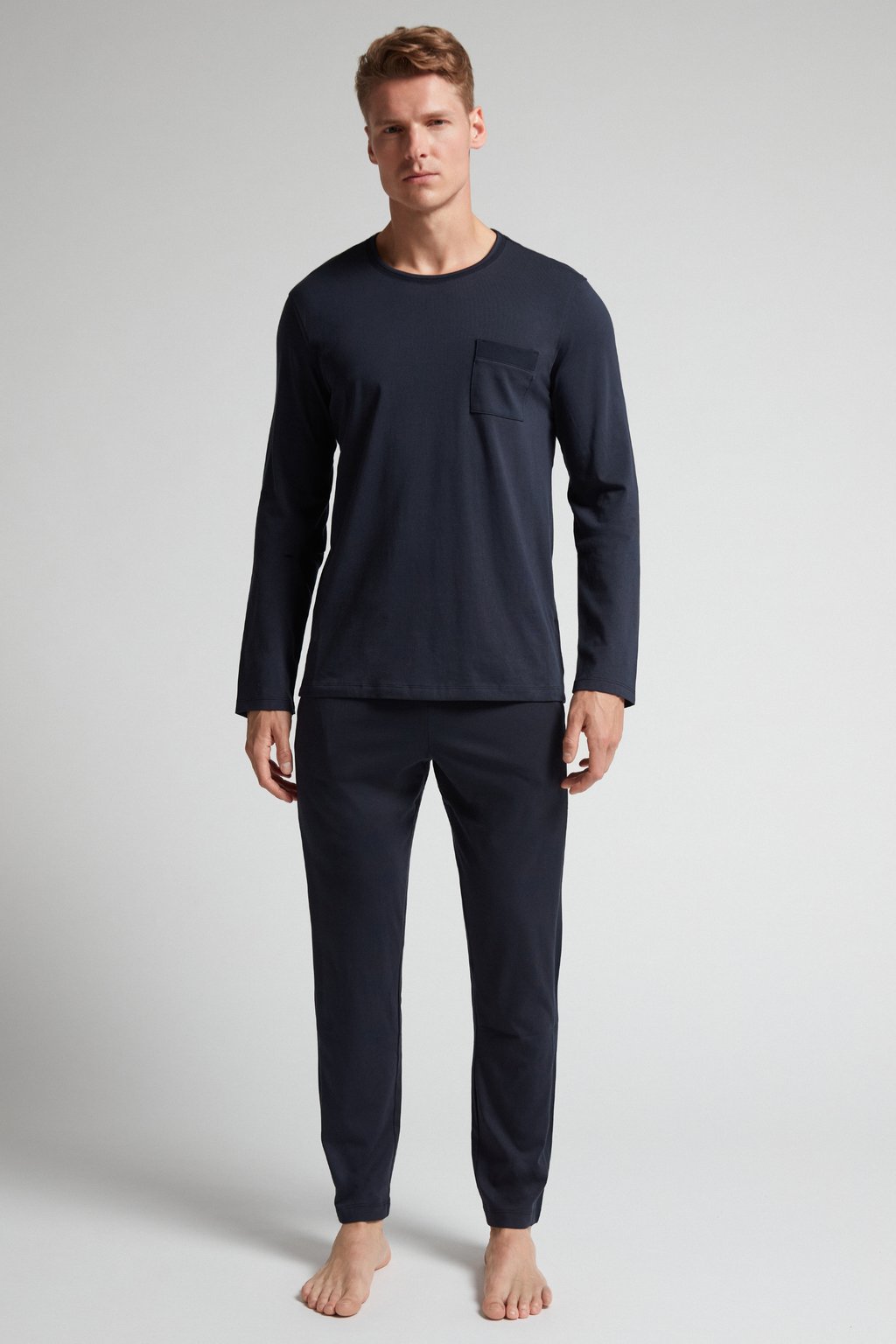 

Пижамный комплект CREW NECK Intimissimi, темно-синий