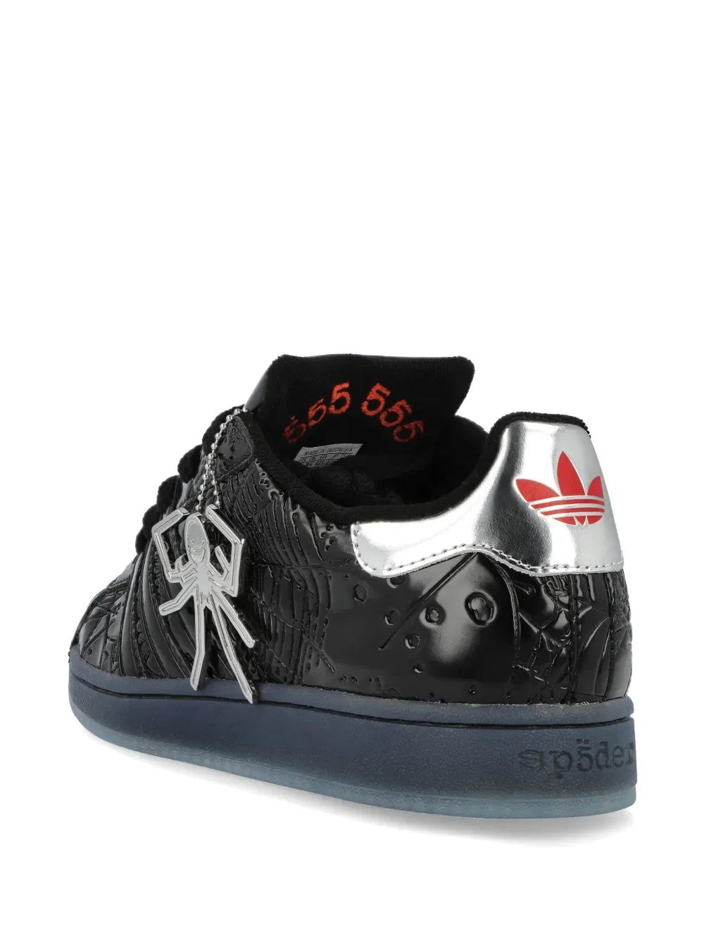 Кроссовки X sp5der superstar с тиснением Adidas, черный — фото 2